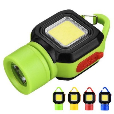 USB Powered Schlüsselanhänger Taschenlampe 5 Beleuchtungsmodi IPX4 beständige