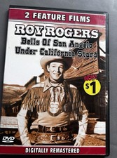 Roy Rogers Double Feature - Bells of San Angelo + Under California Stars DVD