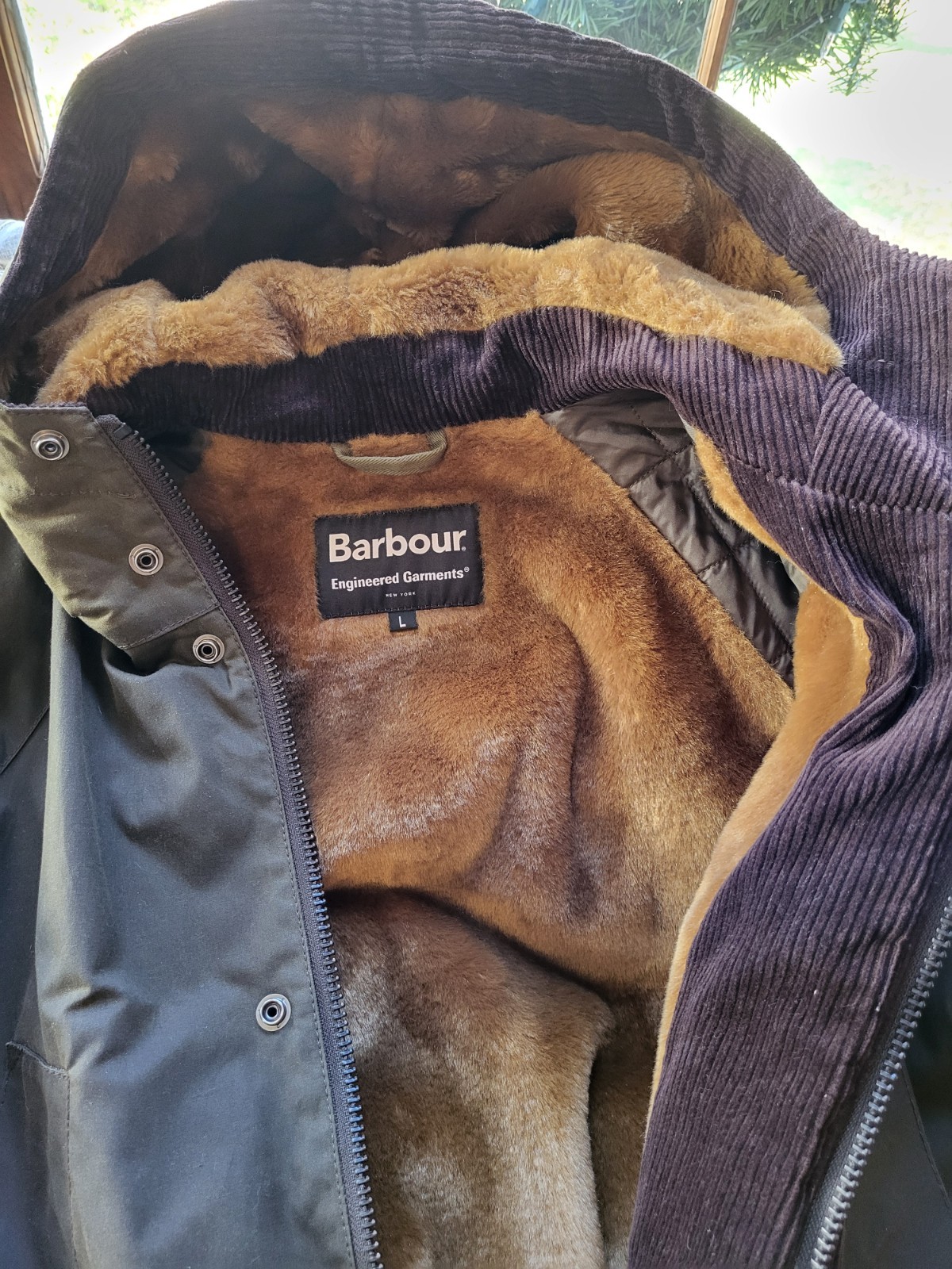Barbour X Engineered Lined Parka Jacket - image 4