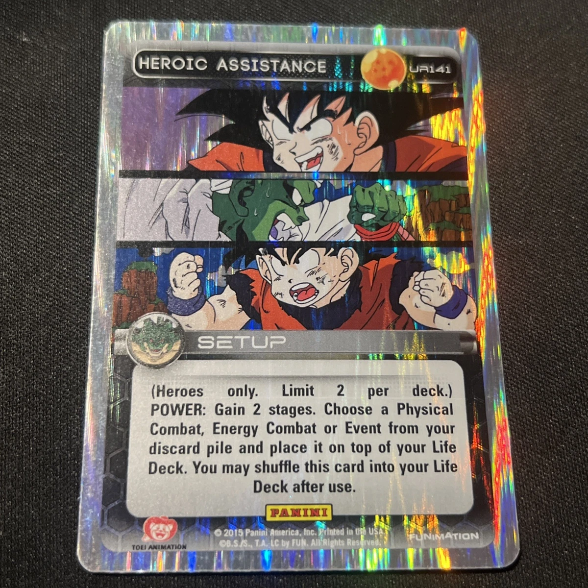 Dragon Ball Z TCG Ultra Rare Individual Collectible Card Game