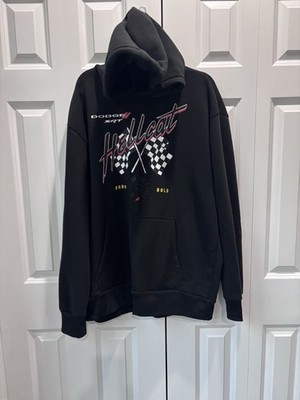 Reason x Dodge SRT Hellcat Hoodie Mens XXL Black Born Bold Limited Edition