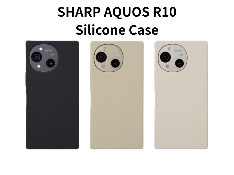 SHARP AQUOS R10 Silicone Case XN-Z06SG Genuine Accessory Japan