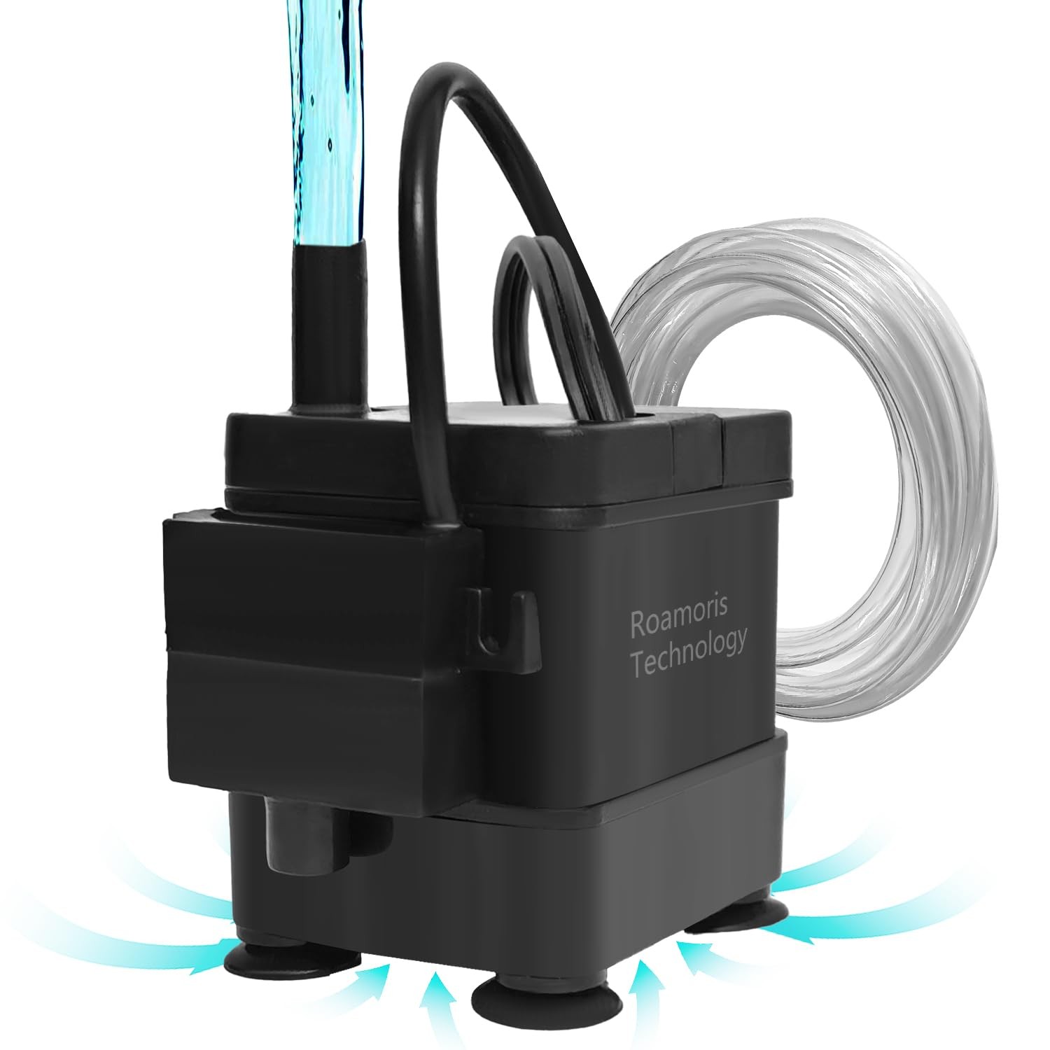 110V Automatic Submersible Water Pump with Level Sensor for Mini HVAC Systems