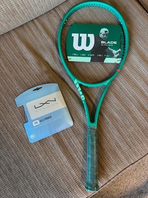 NEW Wilson Blade Pro 98 V10 18x20 4 1/4 - Unstrung with BONUS Luxilon Alu 125