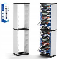 Game Storage Tower Game Disc Box Storage Rack 36 Games Disc Holder Storage Shelf