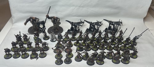 ISENGARD ARMY LOTR Trolls Ballista Lord Of The Ring Pro Painted MESBG Warhammer
