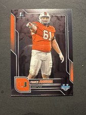 2025 Topps 1st Bowman #29 Francis Mauigoa Miami Hurricanes Rookie Card
