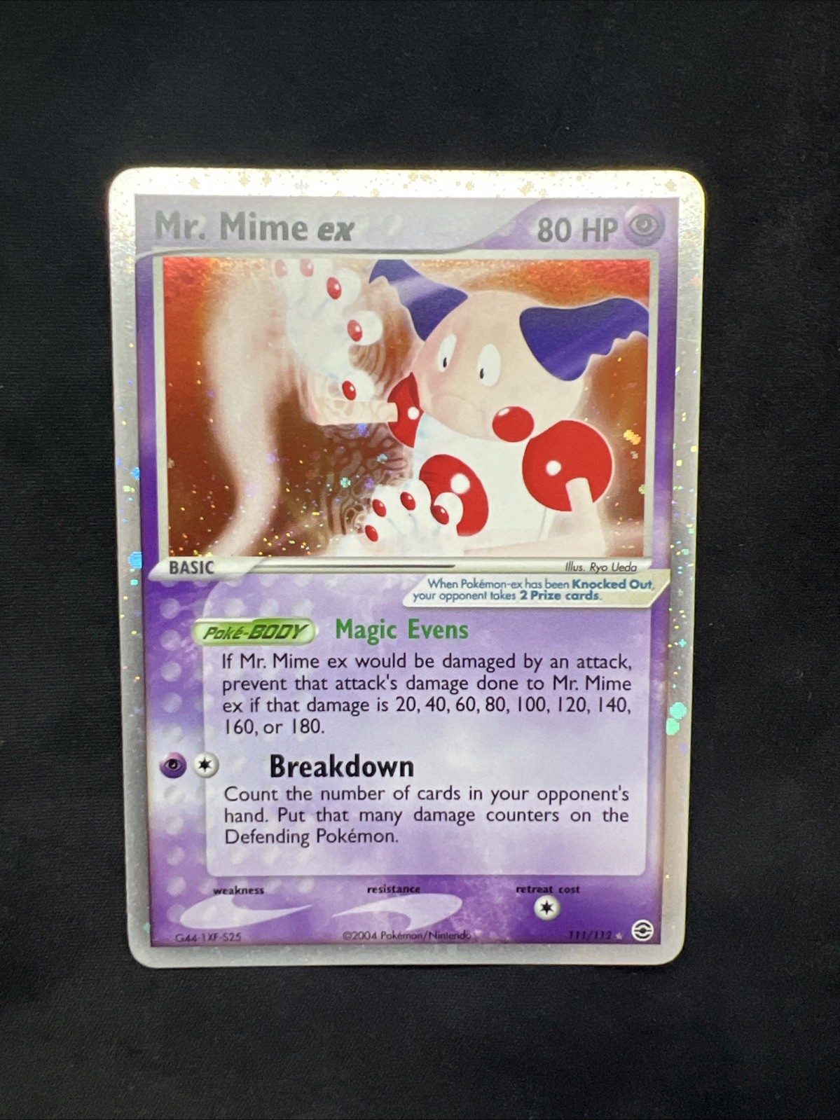 Mr. Mime ex 111/112 FireRed & LeafGreen Holo Pokemon - NM