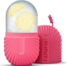 Ice Roller For Face with 2 Premium Heads, Facial Ice Roller for self Skin Car...