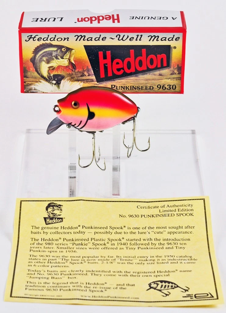 Heddon Original Vintage Fishing Lures for sale | eBay