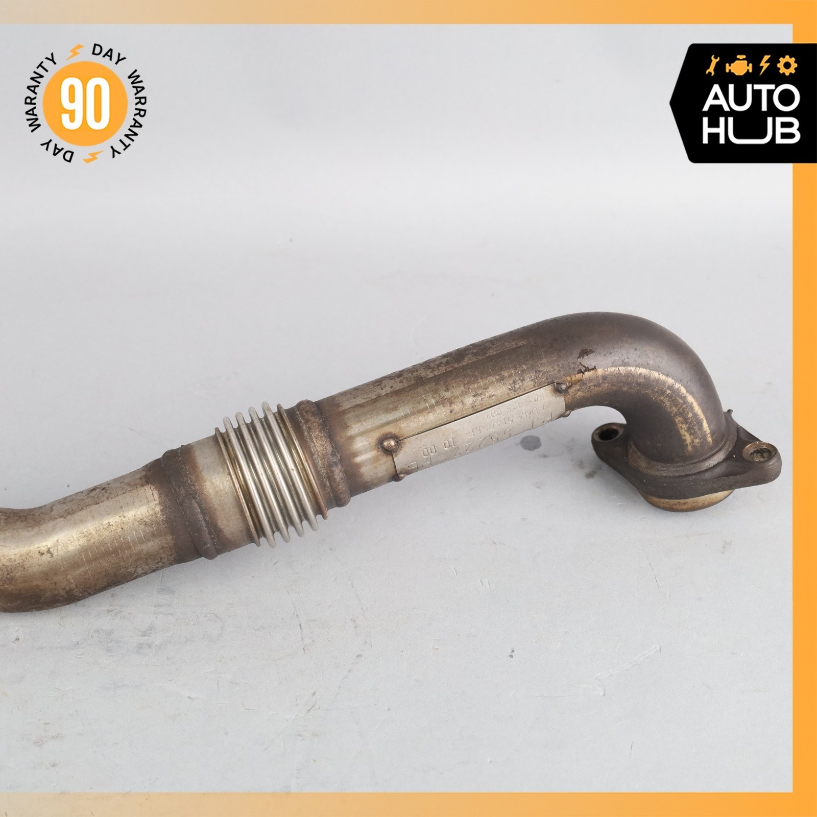 00-02 Bentley Arnage Turbo Bypass Exhaust Pipe PJ55227PB OEM 42k