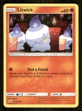 Litwick 27/236 Common Unified Minds Pokemon Lightly Played