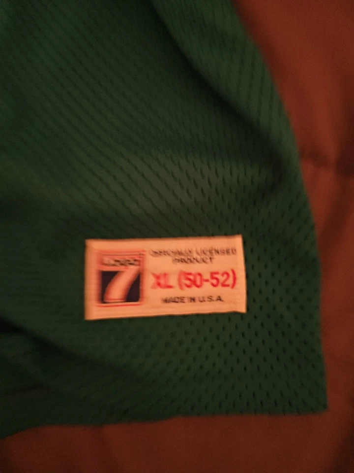 Camiseta deportiva Dan Marino #13 Miami Dolphins verde azulado XL (50-52) con logotipo Foto 4 de 4