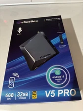 vSeeBox V5 Pro Streaming Media Player - Free Shipping! - NEW in plastic