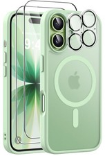ivencase Magnetic for iPhone 17 Case with 2 17 6.3", Light Green