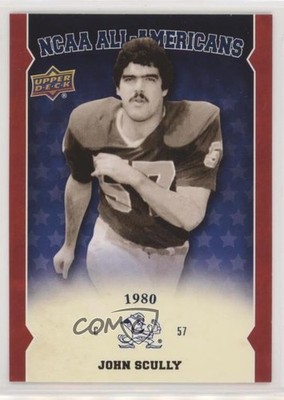 2013 Upper Deck University of Notre Dame NCAA All-Americans John Scully 0l1