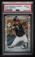 2020 Bowman Chrome Prospects Mega Box Mojo Refractor Nick Madrigal PSA 9 0i76