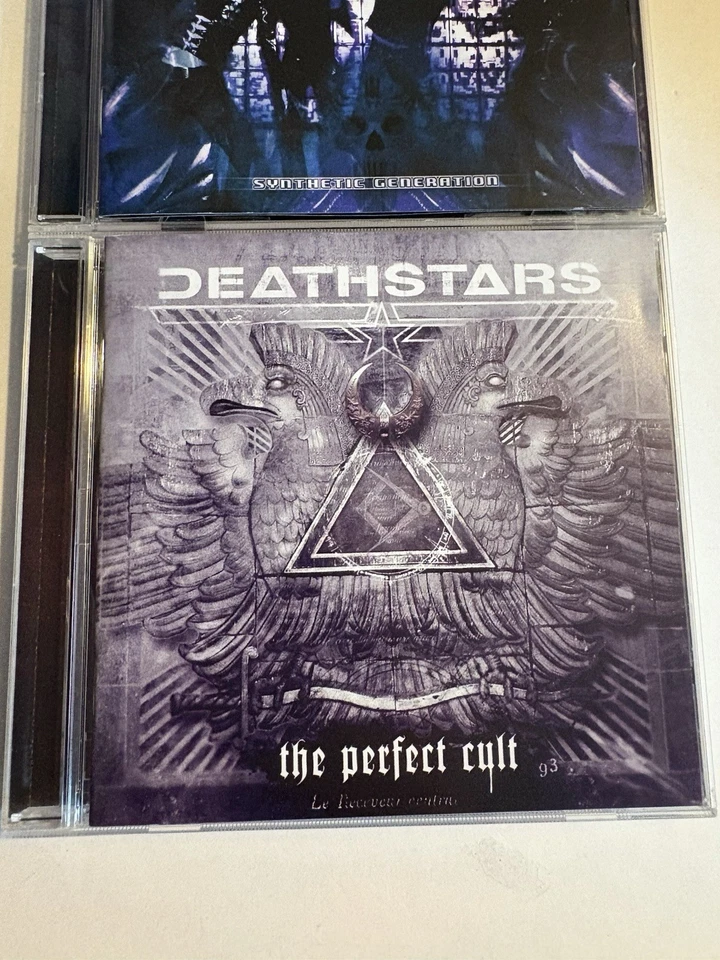 Lot Of 2 Deathstars CDs - The Perfect Cult & Synthetic Generation Foto 2 de 4