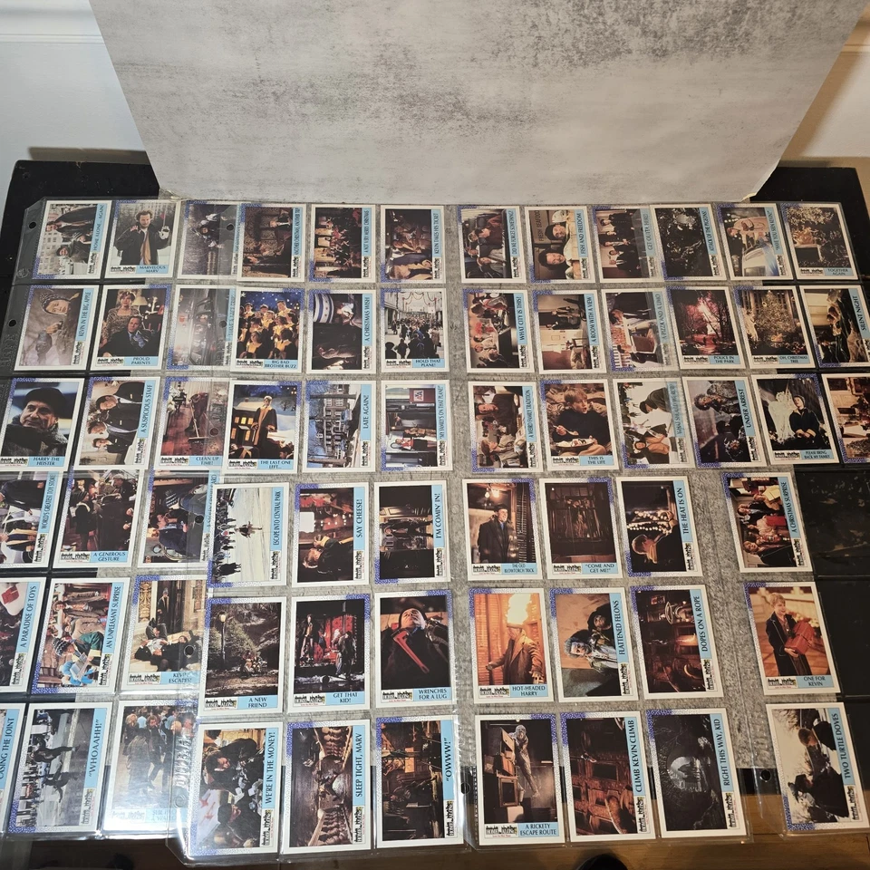 Home Alone 2: Lost in New York - Juego completo 66 cartas Topps 1992 Y2K Navidad Foto 2 de 4