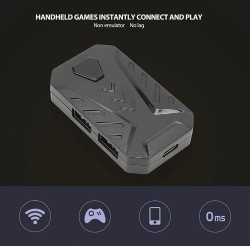 4 in 1 Mobile Game Combo Pack, One Handed Gaming Keyboard, Mouse, Converter - 第 6/11 張圖片