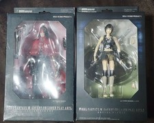 Final Fantasy VII AC Play Arts Vincent Valentine & Yuffie 2-Figure Set Used