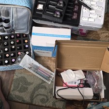 Complete DIY Nail Kit with- Professional Port...