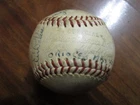 1955 Baltimore Orioles Team Signed Autographed Baseball