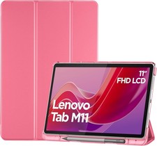 Case for Lenovo Tab M11/Tab K11 LTE 11" 2024 with Pen Holder, Slim Stand Cover