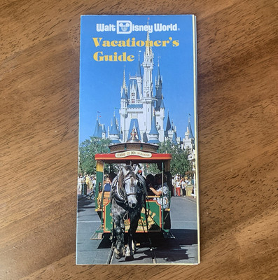 Disney Walt Disney World Vacationer s Guide Booklet 1979 - Disney Franchise