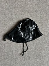 Vintage Yarmouth Oilskins Fisherman Hat Sou'wester Unisex PVC England Made Small