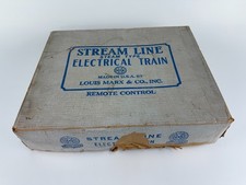 Vintage Louis Marx 52282 Stream Line O Gauge 666 Train Set w/ Box Untested