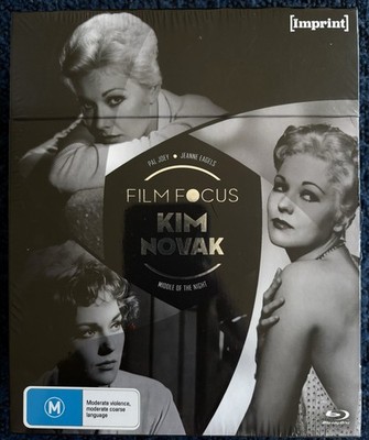 Imprint Film Focus Kim Novak 3-Disc Blu-ray New Sealed Pal Joey Jeanne Middle