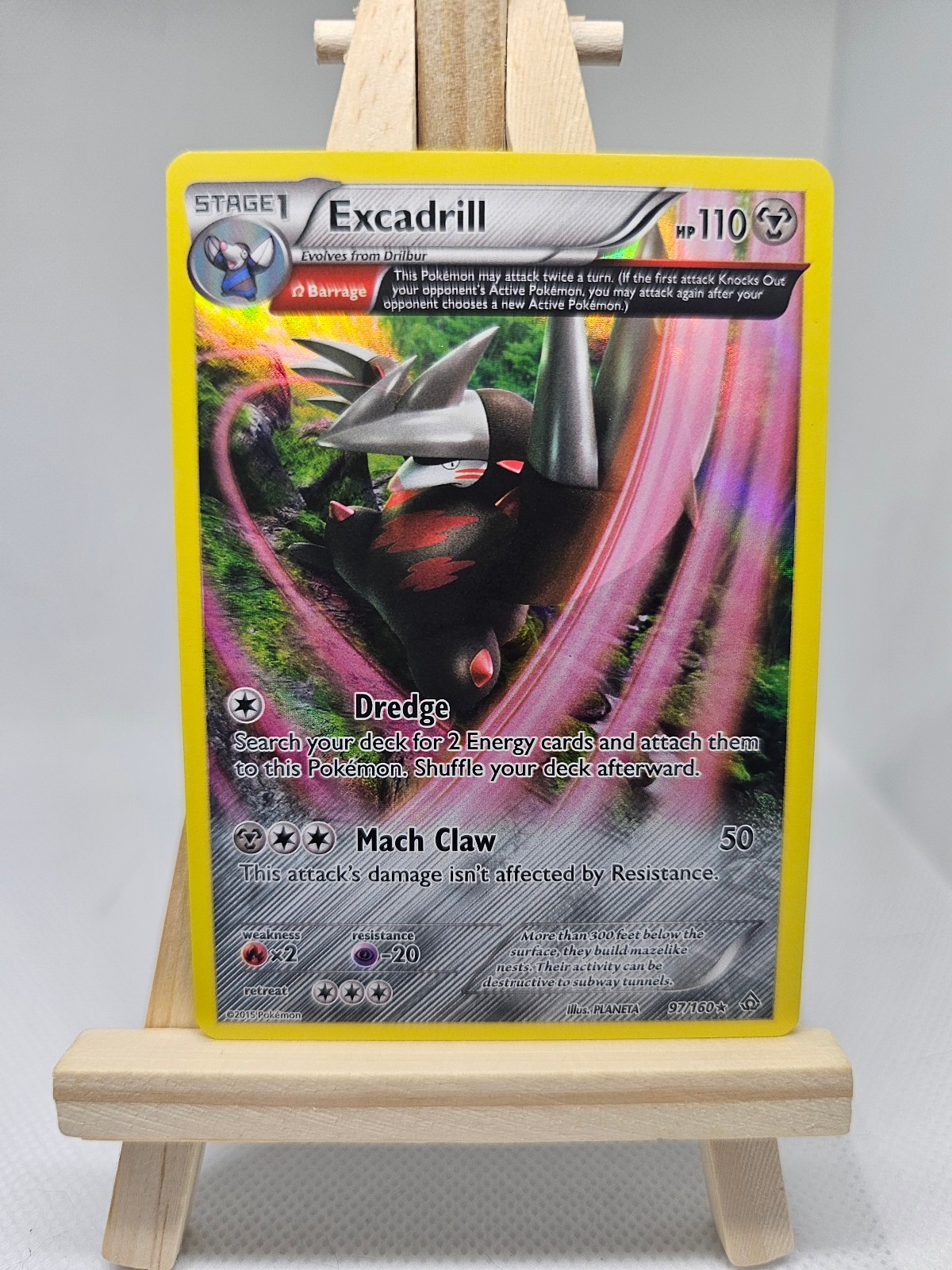 Excadrill (Omega) - 97/160 XY Primal Clash - LP