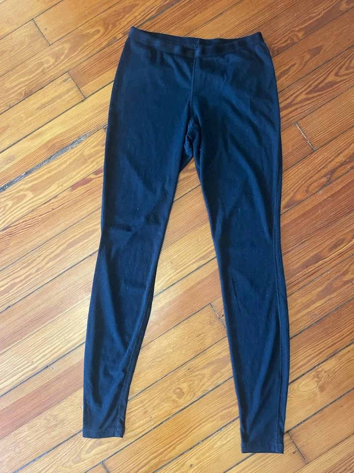 Parte inferior de capa base ligera Patagonia para mujer talla grande negra Foto 3 de 4