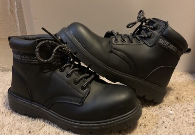 Safety Jogger Black Lightweight Water Resistant Heavy Duty Men's Boots X1100N 
