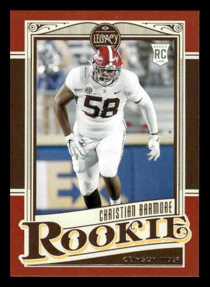 Christian Barmore Panini Legacy #187 Red