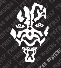 Star Wars Darth Maul car truck vinyl decal sticker yoda jedi empire darth vader