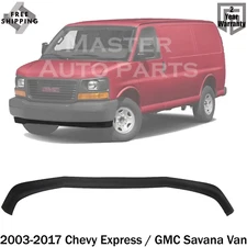 Front Valance Air Deflector Textured For 2003-17 Chevy Express / GMC Savana  Van