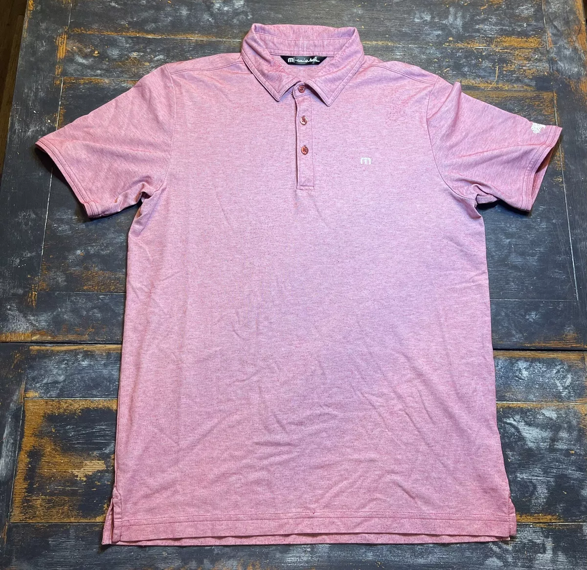 Travis Mathew Prestige 77 Classy Golf Shirt Polo Men Size M eBay