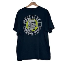 Lowbrow Customs Weirdo graphic T-shirt XL black biker motorcycle