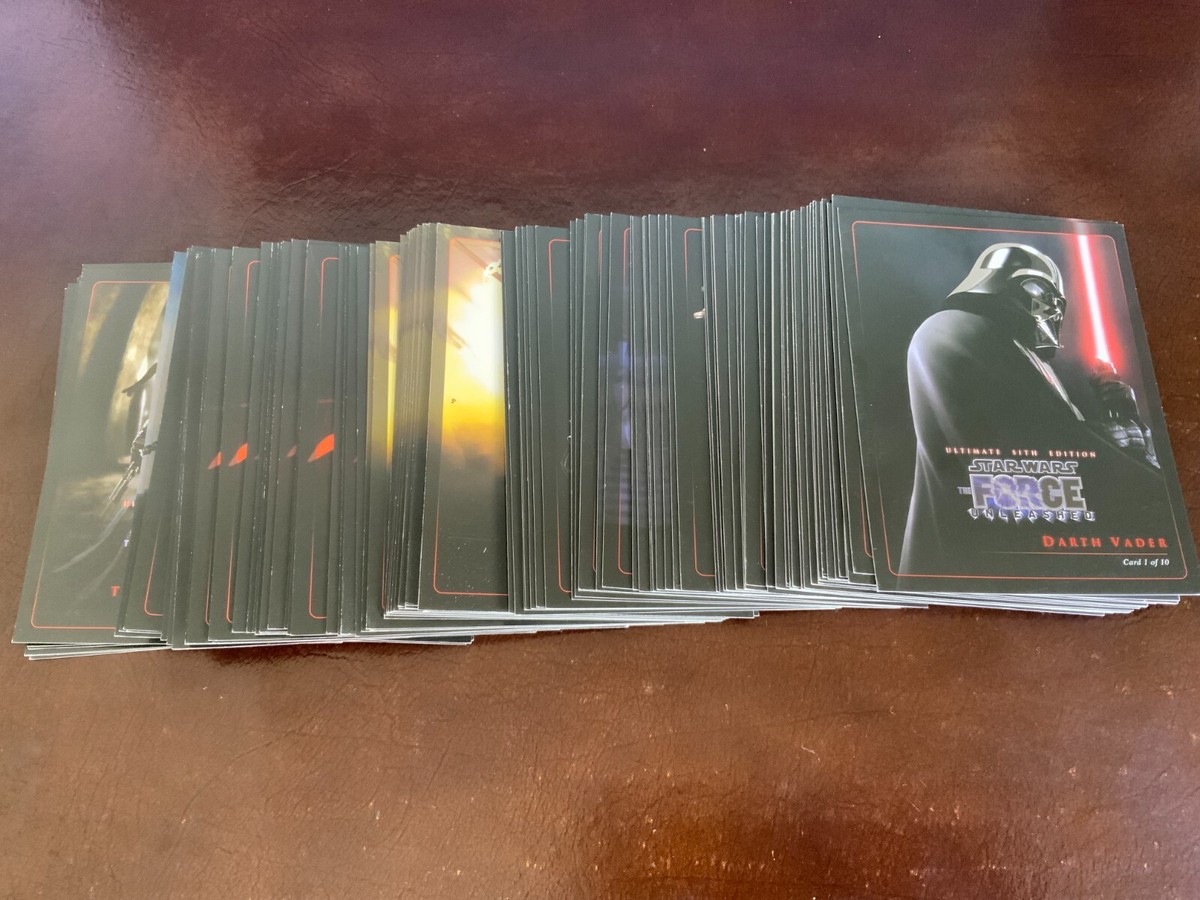 Star Wars Force Unleashed Ultimate Sith Edition Trading Cards 4.5