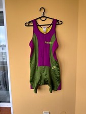 Vintage 80s 90s Nike International Triathlon Race Cycling Suit Size L