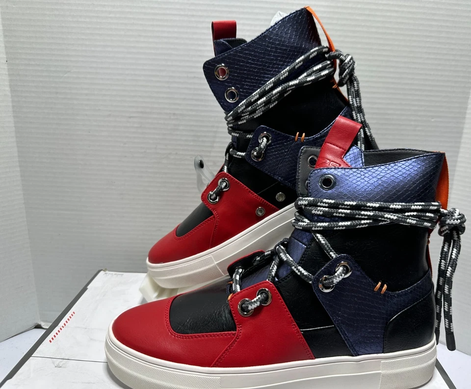 Stryder J75 высоты верхнего кроссовок на прыжок мужской размер 10 красный кобальт новый X008M-R06 - Изображение 2 из 4