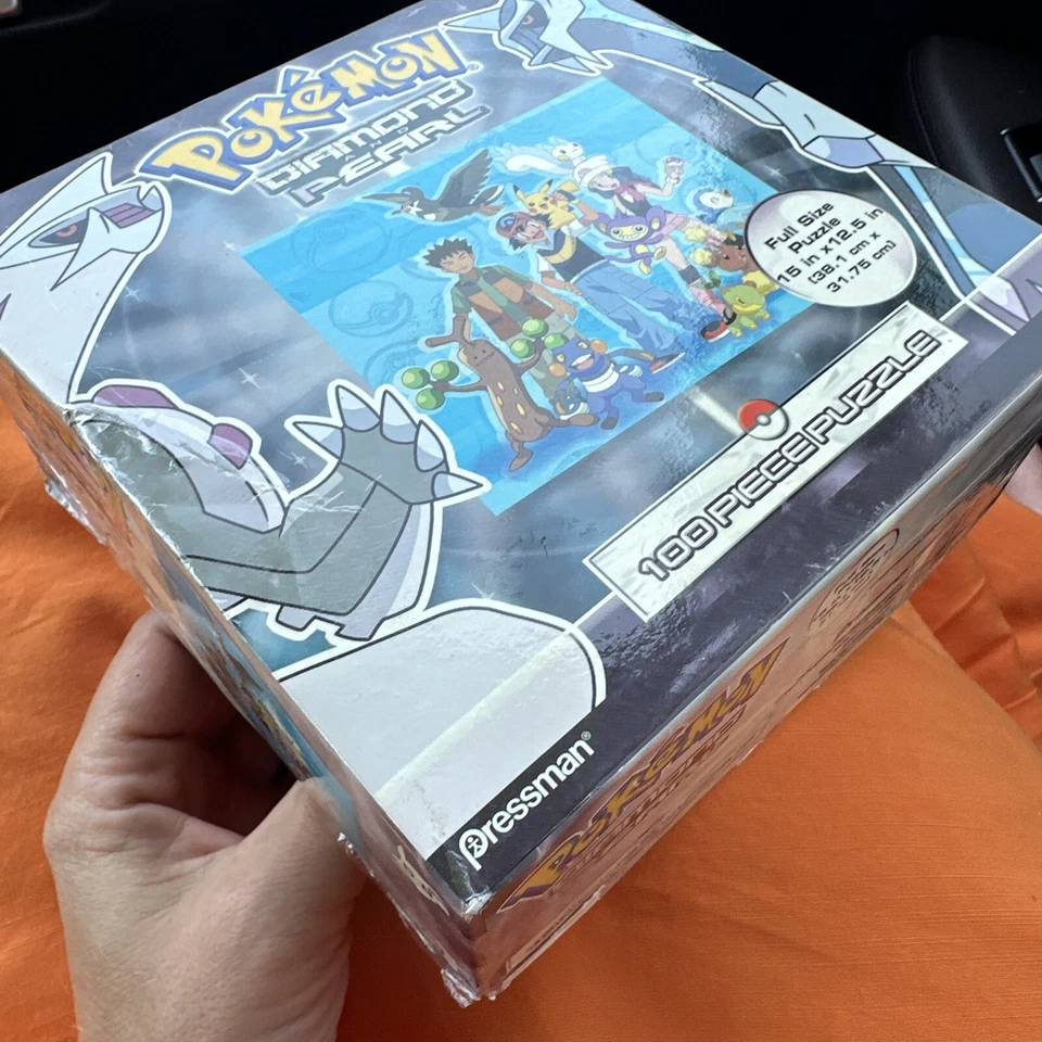 Rompecabezas Pokémon Perla Diamante 100 Piezas 15 pulgadas X 12,5 pulgadas 2007 Foto 2 de 4