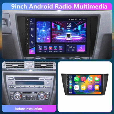9in Android Autoradio Multimedia Head Unit GPS Navigation For BMW 3-Series E90