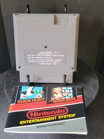 Super Mario Bros/Duck Hunt W/Manual (Nintendo NES), Tested, Authentic