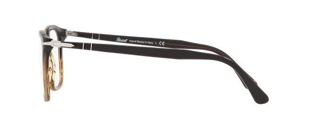 Persol Men Squared Eyeglasses PO3188V 1026 Brown Frame Demo Customisable Lens - Image 3 of 4