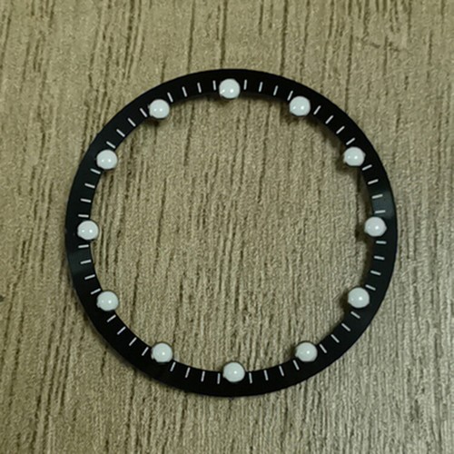 28.5MM Watch Dial Skeleton Ring Single Nail/12 Nail Bezelfor Japan NH70 Movement - Bild 25 von 32