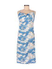 NWT Reformation Astrid Midi in Cielo Angel Cherub Cloud Cowl Tank Dress M