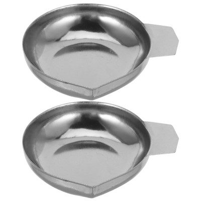 2 Pcs Digital Pocket Scale Jewelry Scale Pan Scale Pan Kitchen Scale Tray